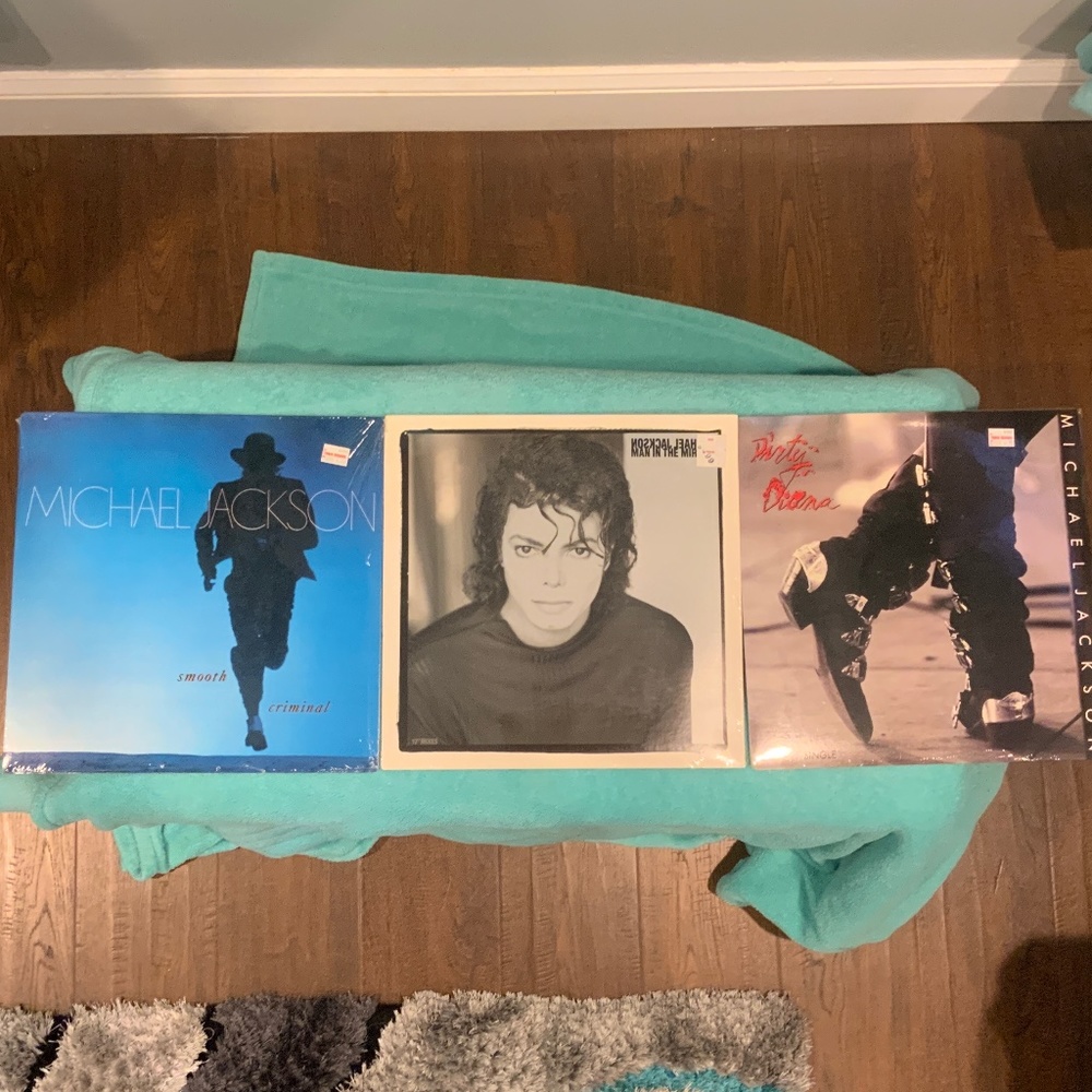Lot of 3 Michael Jackson 12” Singles Still Sealed in Original Packing